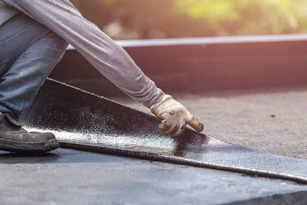 Professional Exterior Waterproofing technician working in Bainbridge, IN